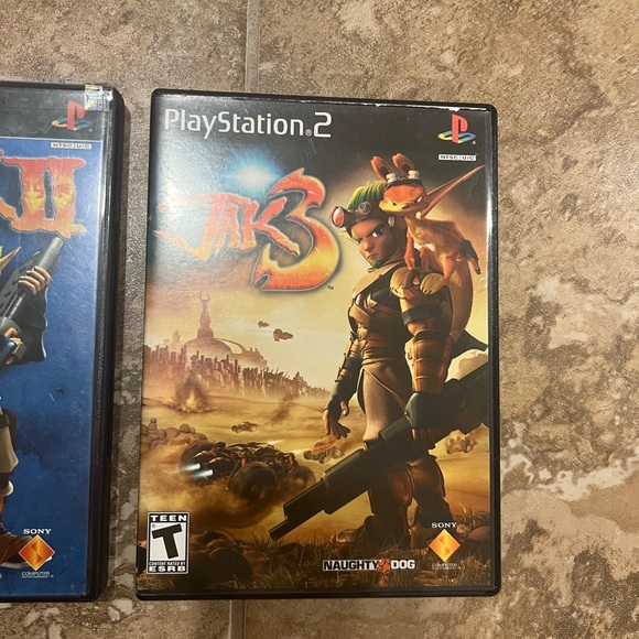 PS2 Jak game LOT of 3 games Jak & Dexter Jak 2 Jak 3 Vintage 2000’s - Picture 4 of 6